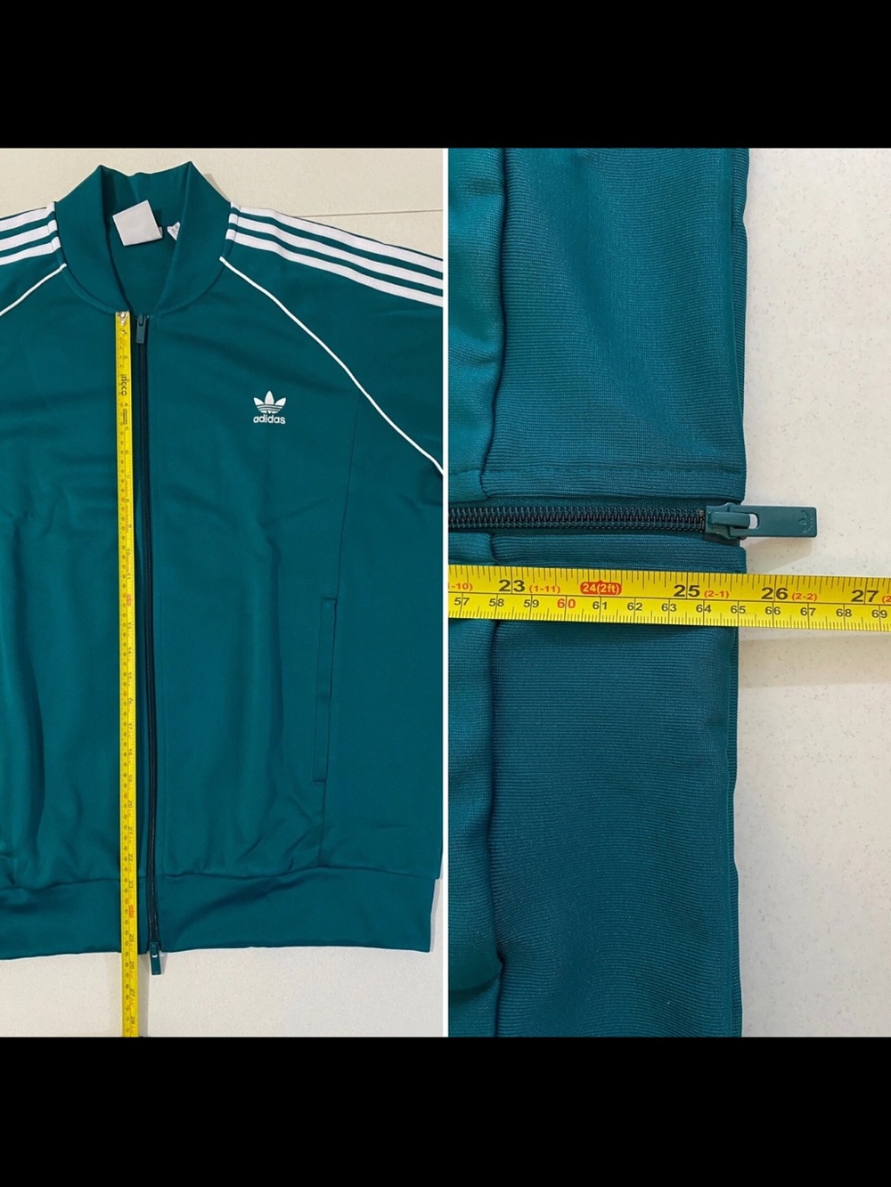 Brand new with tags - adidas Teal Track Jacket and Pants - Mens 2XL - Picture 10 of 12